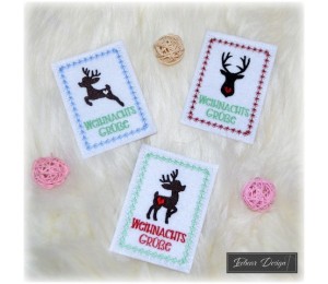 ITH Postkarten - Weihnachts Silhouette